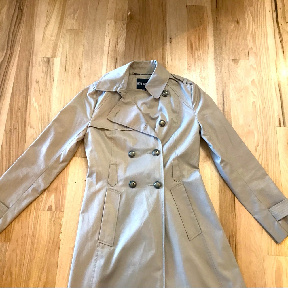 Express Tan/Cream Work Jacket - image 1